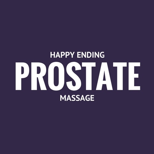 Leanr about our happy ending prostate massage service
